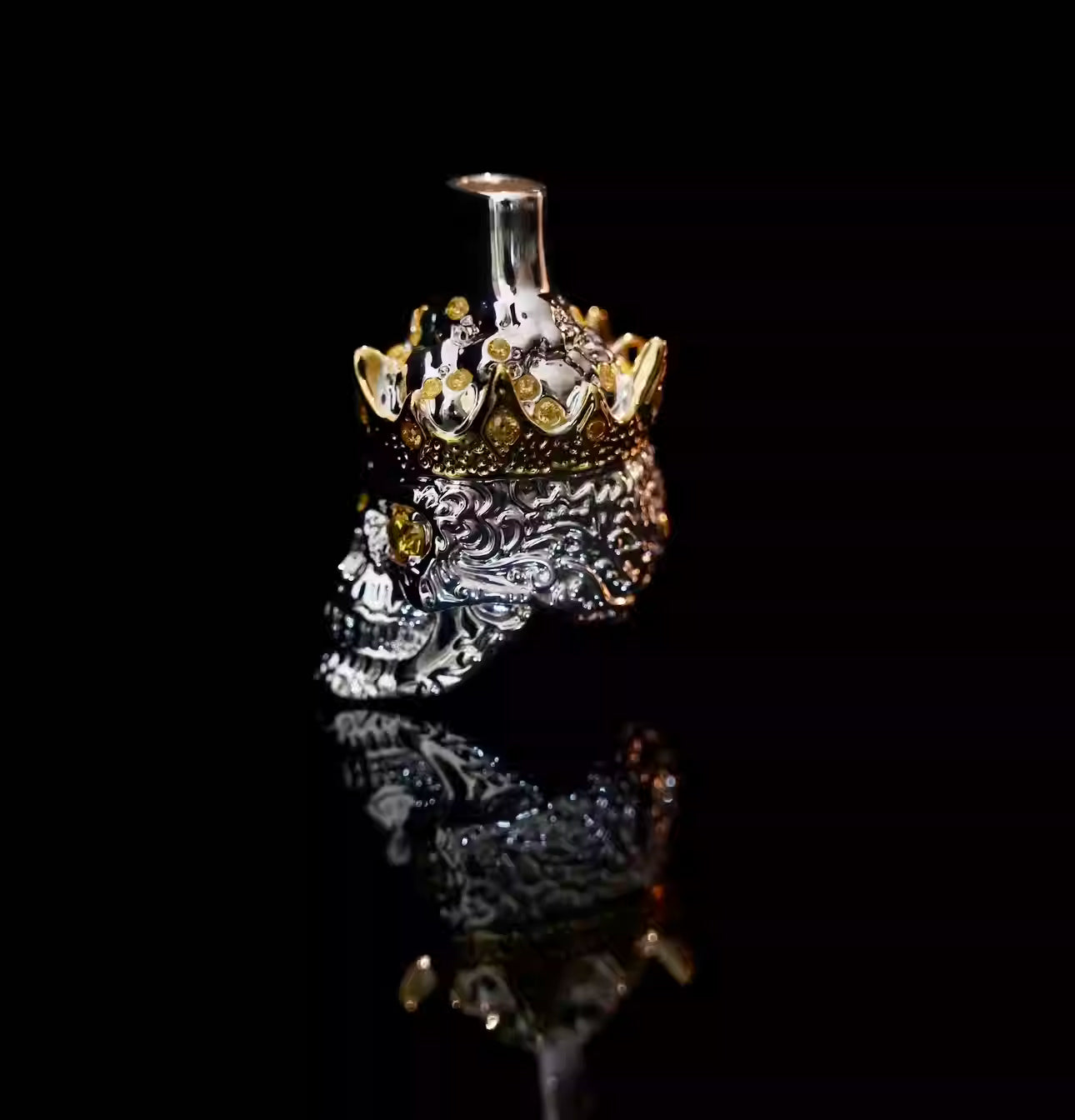 King's Skull Hookah Tip