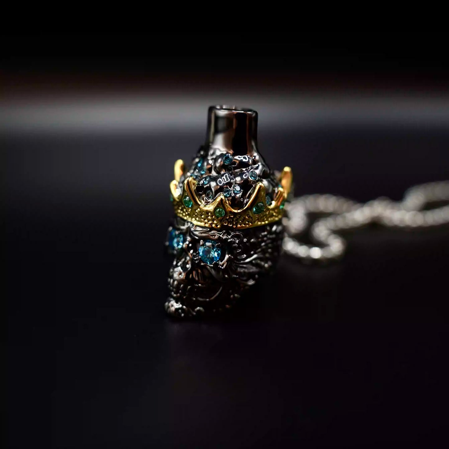 King Skeleton Hookah Tip