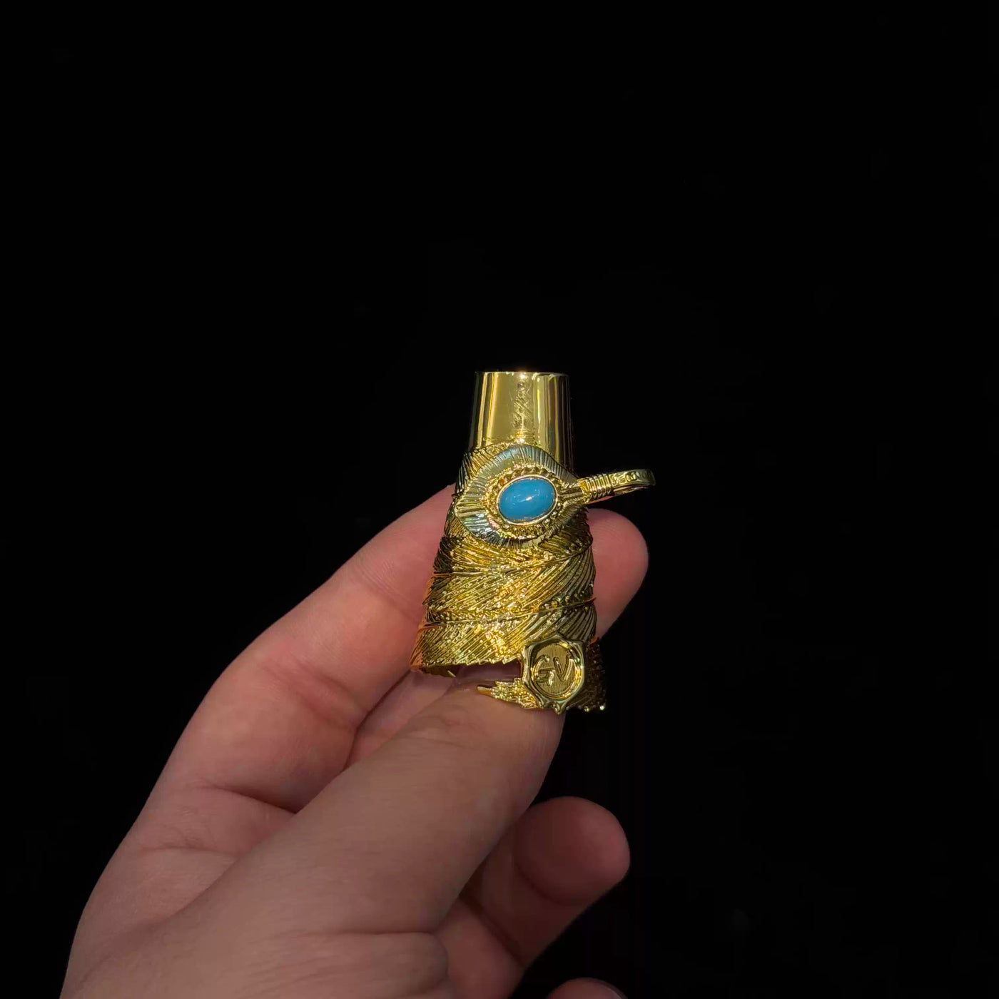 Kyushu Feather Hookah Tip